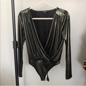 Express metallic bodysuit